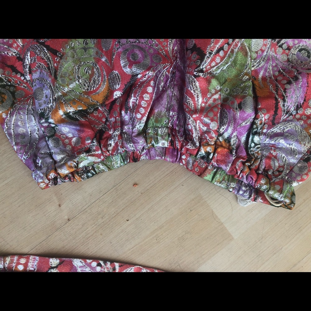 Vintage 1960’s 1970’s Mod Lurex Pantsuit - image 3